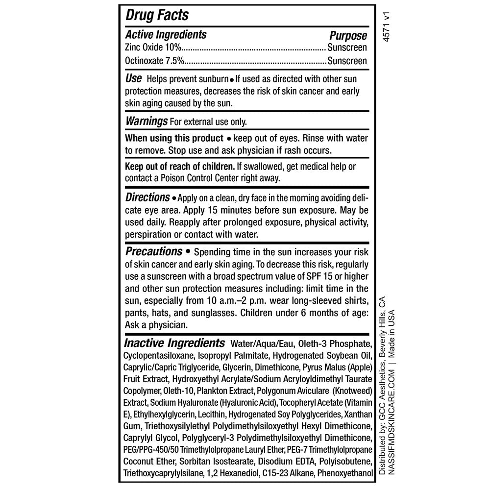 Nassif MD Simply Hydration Sheer Daily Sunscreen - 40SPF (2oz)